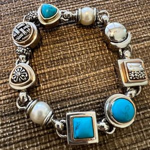 Silver and Turquoise bracelet